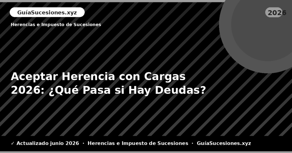 Aceptar Herencia con Cargas: ¿Qué Pasa si Hay Deudas?